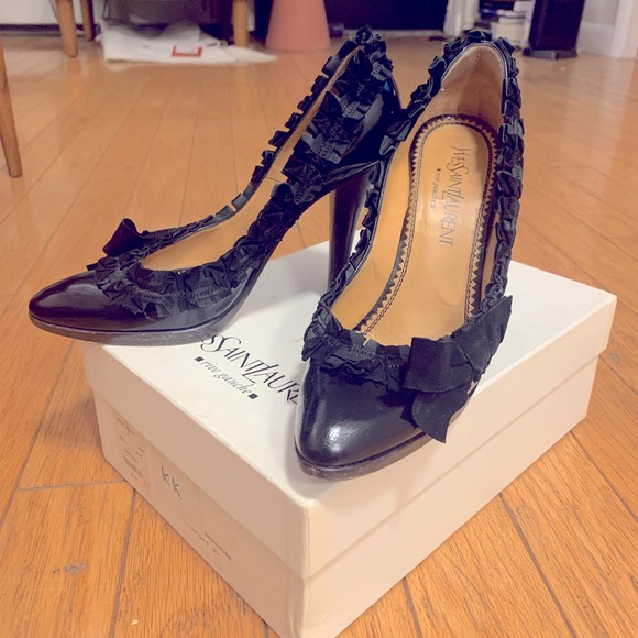 Yves Saint Laurent Rive Gauche shoes - Picture 1 of 2